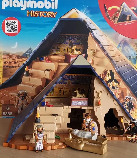 PLAYMOBIL History Pyramid Of Pharaoh 5386