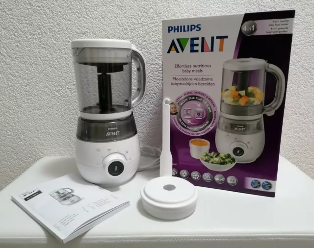 Philips Avent 4-in-1 Babynahrungszubereiter SCF883/01 neuw Ovp Baby Brei Top