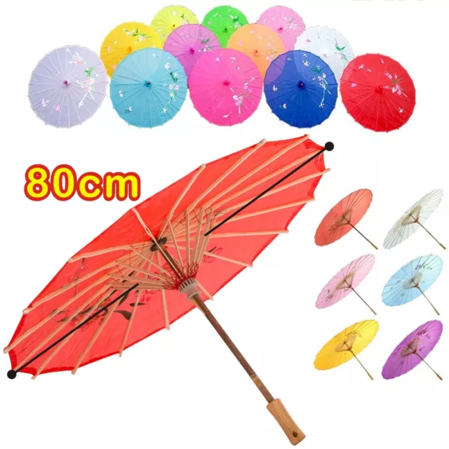 Chinese Japanese Decorative Art Deco Umbrella Parasol For Prom Sun New