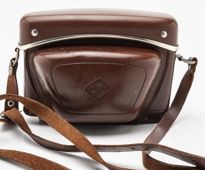 Agfa 6131 disponibilità a BORSA CAMERA CASE marrone per la AGFA SILETTE RAPID 1 
