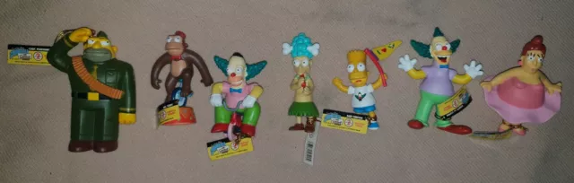 The Simpsons Greetings From Springfield Series 2 Collector PVC Figures