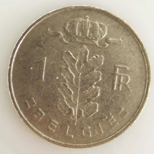 Cérès 1 Franc - Cuivre-Nickel - TTB - 1962 - Belgique - Pièce de monnaie [FR]