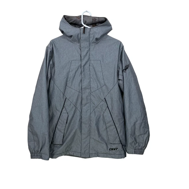 Columbia Convert Youth Size 18/20  Ski Snowboard Winter Jacket Gray Insulated