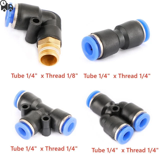 Connettore pneumatico raccordo aria compressa connettore 6 mm AH