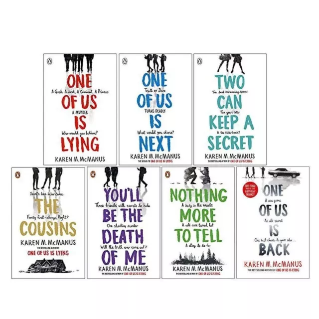 Karen M McManus Collection 7 Books Set One of us is Back, Nothing More to Tell