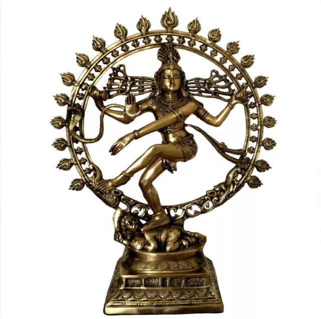 Großer tanzender Shiva Nataraja 83 cm 23 KG Ganesha Krishna Parvati Lakshmi