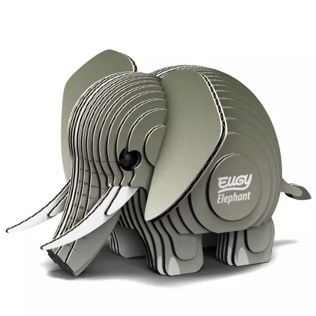 EUGY Eco-Friendly 3D Paper Puzzle (Elephant)
