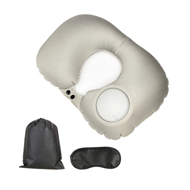 3 pz spazio-cuscino-cuscino collo gonfiabile-portatile