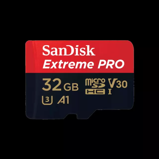 SanDisk 32GB Extreme PRO microSDHC UHS-I Memory Card - SDSQXCG-032G-GN6MA