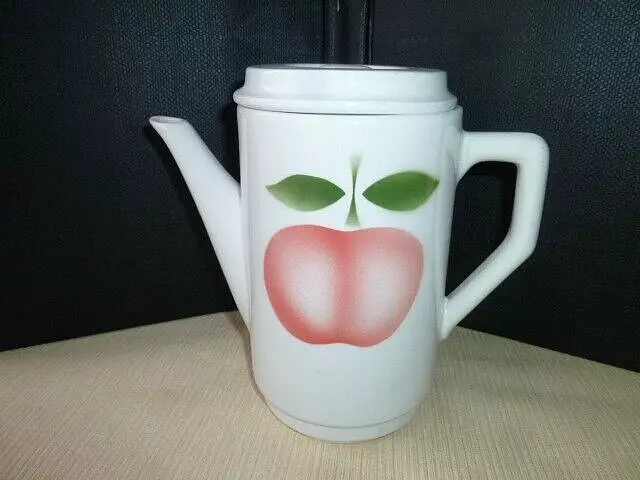 Cafetière , verseuse  Orchies Moulin des Loups  Modèle Pomme COUP DE BALAI