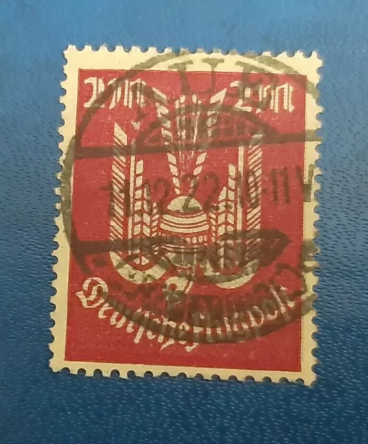 Germany Stamps Deutsches Reich Flugpost Holztaube 2 Mark Mi. Nr. 216 (18087)