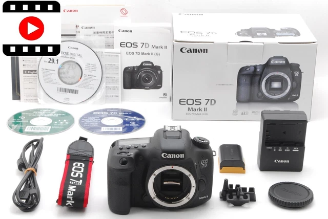 [NEAR MINT] Canon EOS 7D Mark II Body 20.2MP Digital SLR Camera From JAPAN