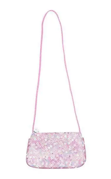 Pink Poppy Shoulder Bag -Bloom Fairy Sequin -Pink