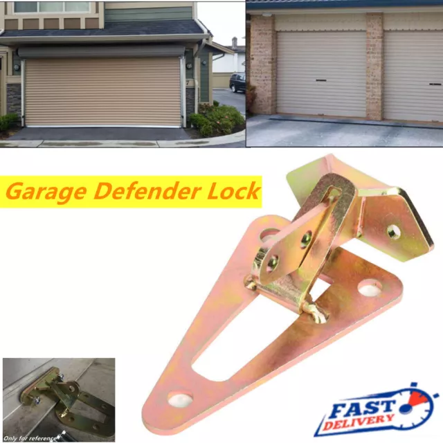 UK garage door defender lock HEAVY DUTY SECURITY SYSTEM roller door zinc plated