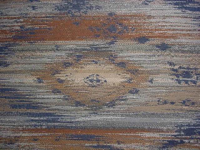 18-1/8Y Kravet Lee Jofa Sapphire Southwest Strie Ikat Upholstery Fabric 3