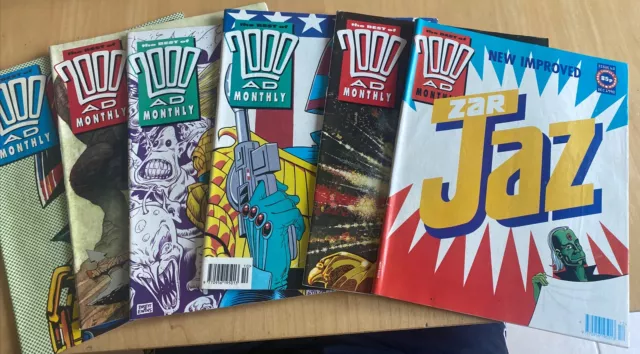 Job Lot Of Vintage Best Of 2000AD Monthly X 6 41 59 60 61 62 63