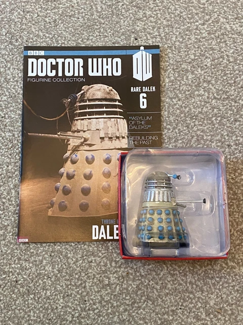 Figurine Doctor Who Dalek #6 - Modèle Peint à La Main Échelle 1:21 Par Eaglemoss