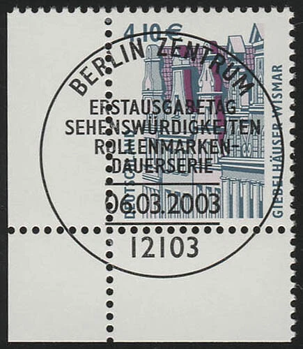 2323 SWK 4,10 Euro Ecke ul ESST Berlin