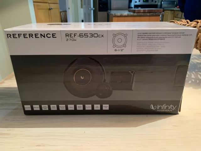 INFINITY by Harman REFERENCE Speaker System Model REF-6530cx (NEW IN BOX)