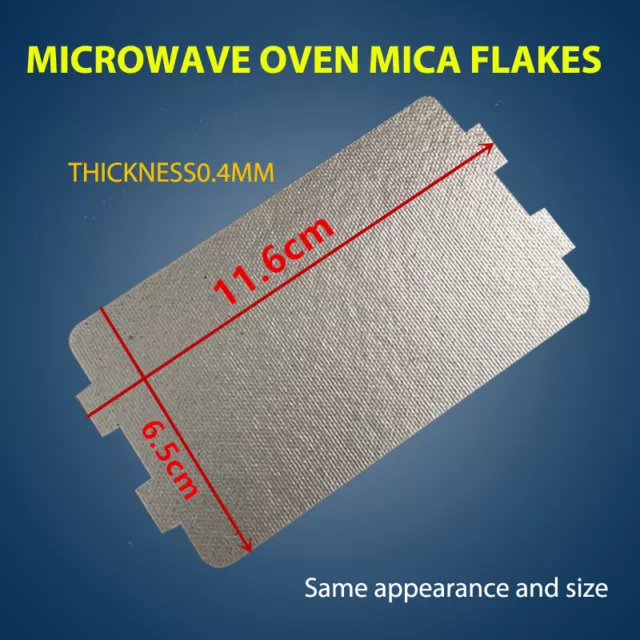 5 pz foglio piastra mica forno microonde 116*64 mm parte di ricambio per Midea N05~H7