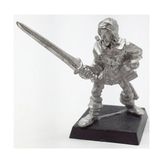Games Workshop WHF Wood Elves Metal Warrior w/Sword 14 #1 NM