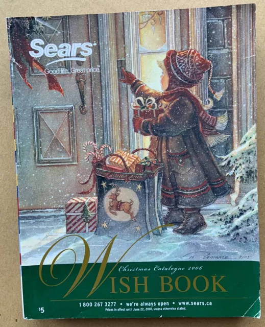 Sears Christmas Wish Book Canada 2006