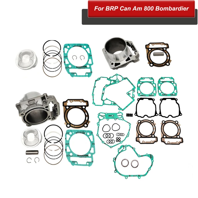 Motorcycle Engine Cylinder Block Kit Cylinder Head Piston Set Gasket Set - China Aluminum Die