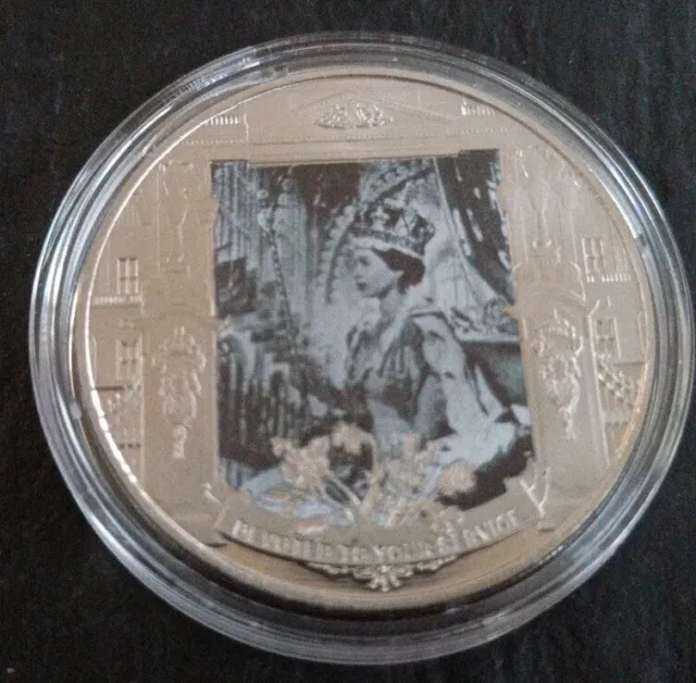 Queen Elizabeth Half Crown Picture