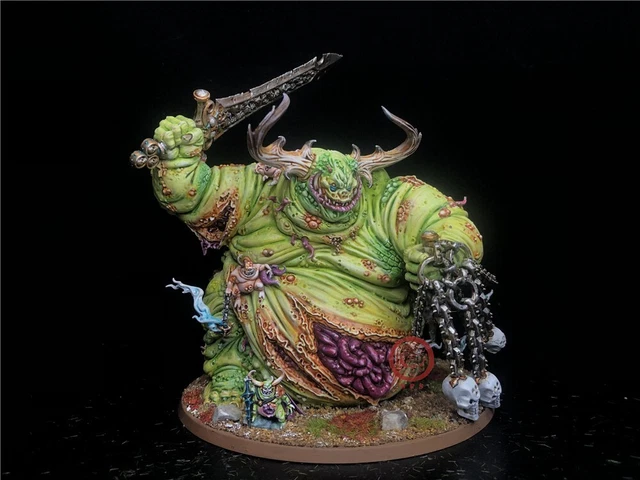 Warhammer Age of Sigmar DPS painted Maggotkin of Nurgle Great Unclean One TP8467