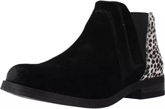 Clarks demi beat black suede hotsell