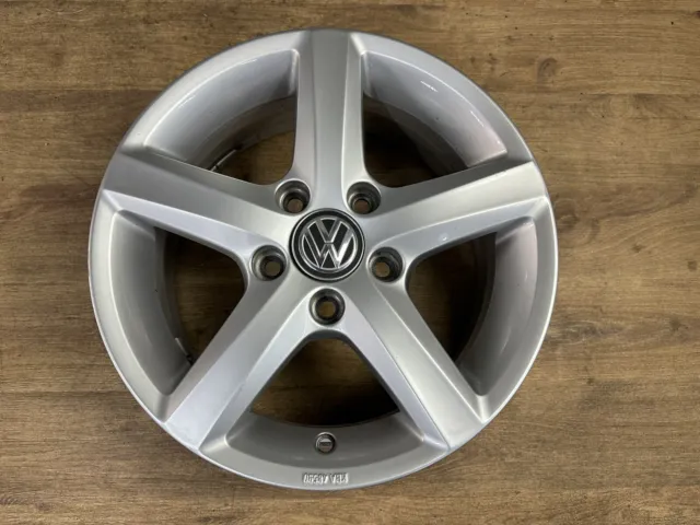 1x Original Alufelge Aspen VW Golf 5G0071495 Felge 6x15 ET43