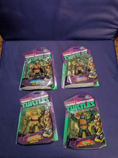 Leonardo Michelangelo Raphael Donatello Teenage Mutant Ninja Turtles TMNT Figure