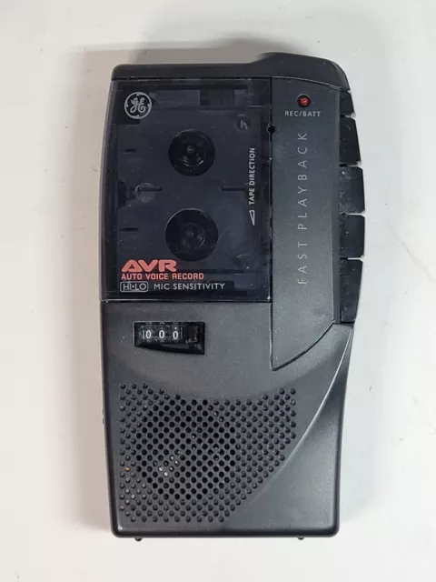 Handheld GE AVR Auto Voice Recorder Model 3-5380B General Electric