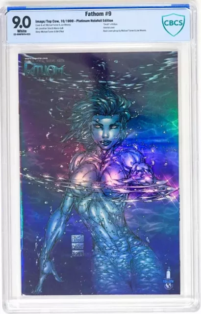 Fathom #9 CGC 9.0; Holofoil Variant