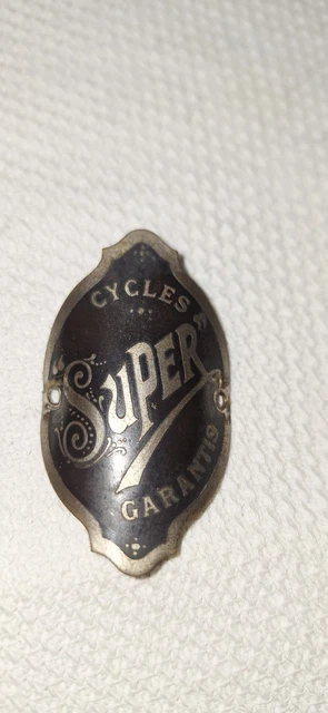 Ancienne Plaque de Vélo Cycles PHENIX BARBOT A DREUX