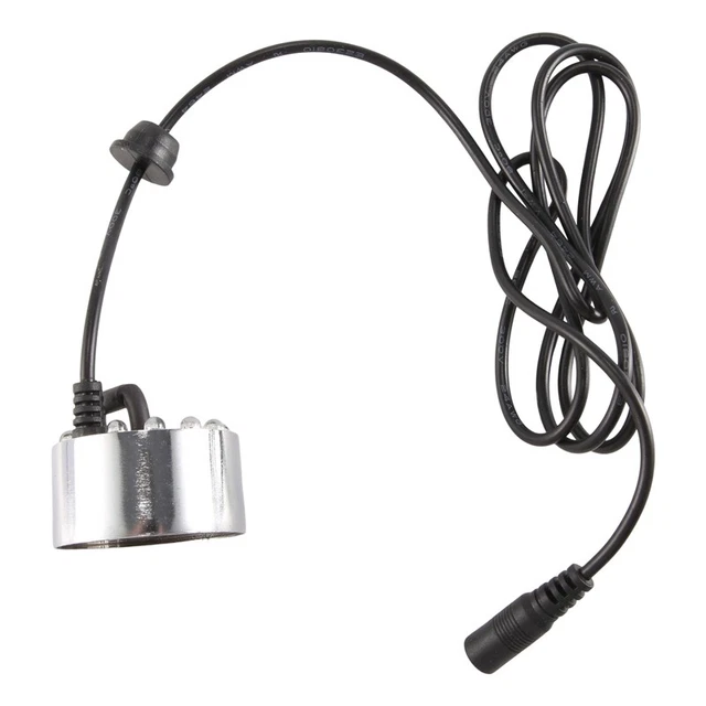 Brumisateur, 12 LED Atomiseur Brumisateur Fontaine D'Eau éTang Machine à B7685