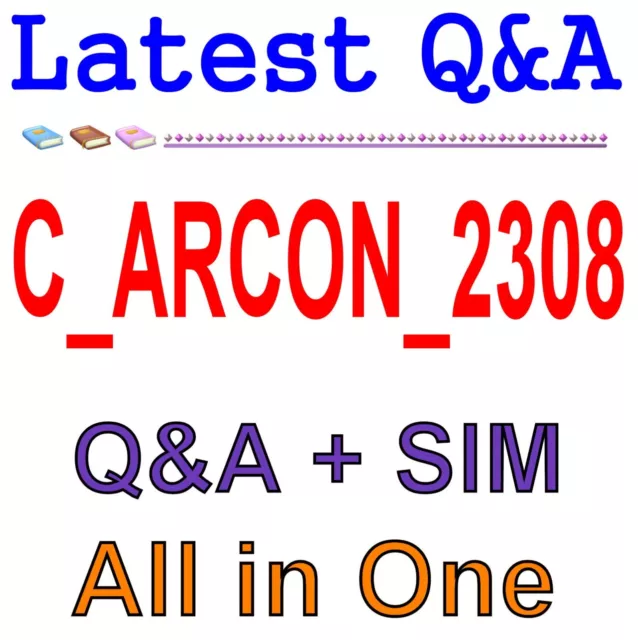 Best Exam Practice Material for C_ARCON_2308 exam Q&A