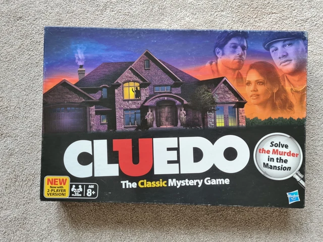 Hasbro Gaming Cluedo - Juego De Mesa De Misterio Y Asesinato Para 2-6 Jugadores, Edición Renovada Con Personajes Fascinantes Y Piezas De Lujo, Ideal Para Familias Y Adultos +8 Años