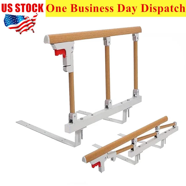 Safety Bed Rail For Elderly Seniors Adults Grab Bar Assist Handrail Bed Railing