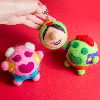 eco-friendly toys Details about   Brawl Stars figures Brawl stars felted 