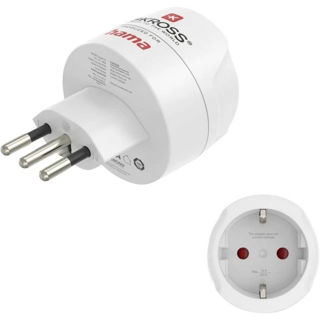 TESSAN Adaptateur Voyage Universel, Adaptateur Prise Universelle Avec 3
