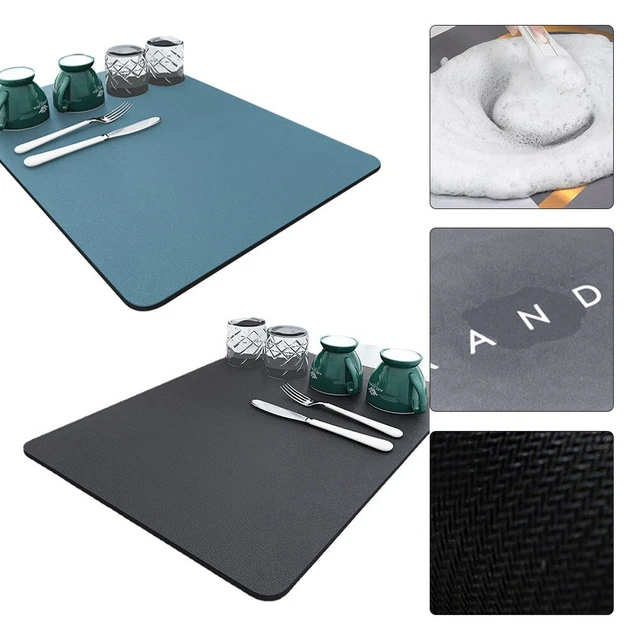 Almohadilla absorbente estera absorbente aislamiento térmico 4 cm de espesor mesa de centro sencilla