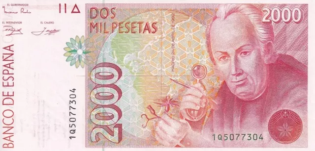 Spain 2000 Pesetas 1992 P 162 UNC