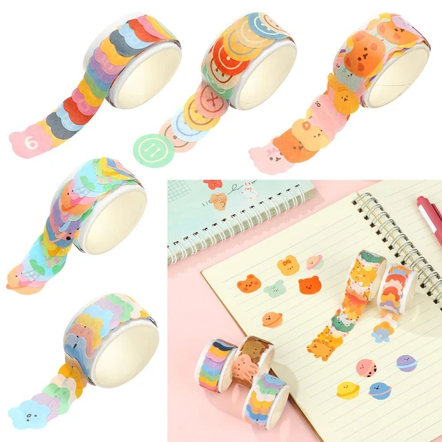 Washi Étiquette du journal intime Autocollant de scrapbooking Papier collant