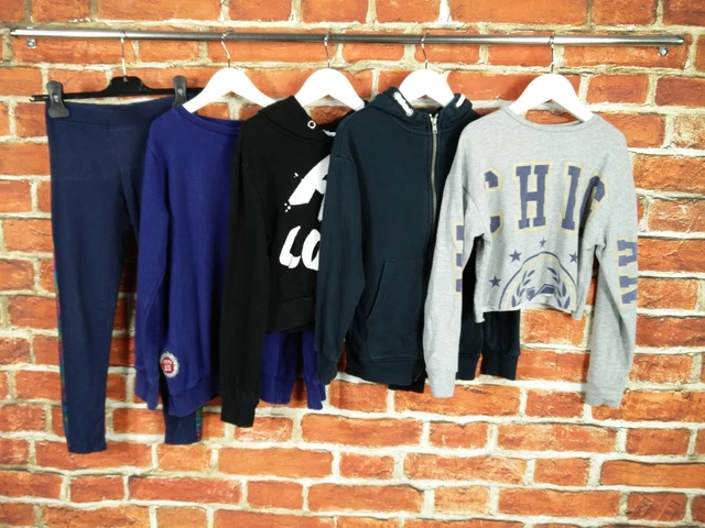 Girls Bundle Age 8-10 Years Candy Couture M&S Etc Sweat Pullover Hoodie 140Cm