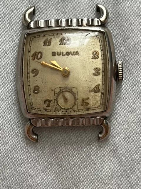 Art Deco Vintage Bulova L2  Men's Mechanical Watch Swiss 6214035