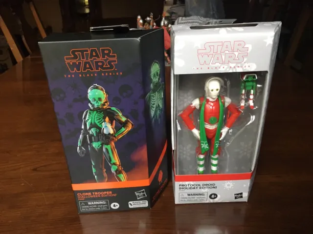 Star Wars Halloween/Holiday Clone Trooper & C3PO