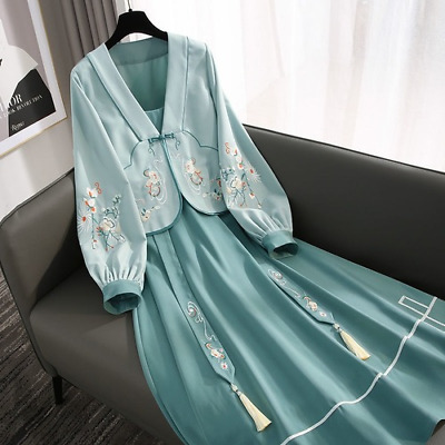 CINESE tradizionale HANFU 2pcs Set dress robe Set Fata Costume da antica Clothing