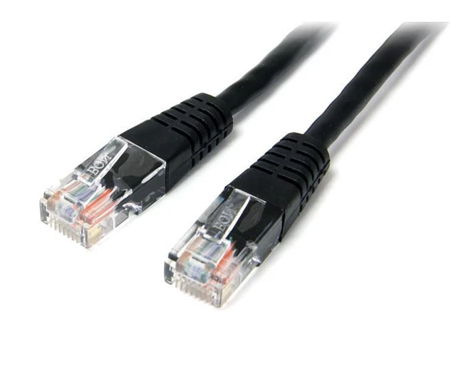 Startech.Com 15M Black Molded Cat5e Utp Patch Cable