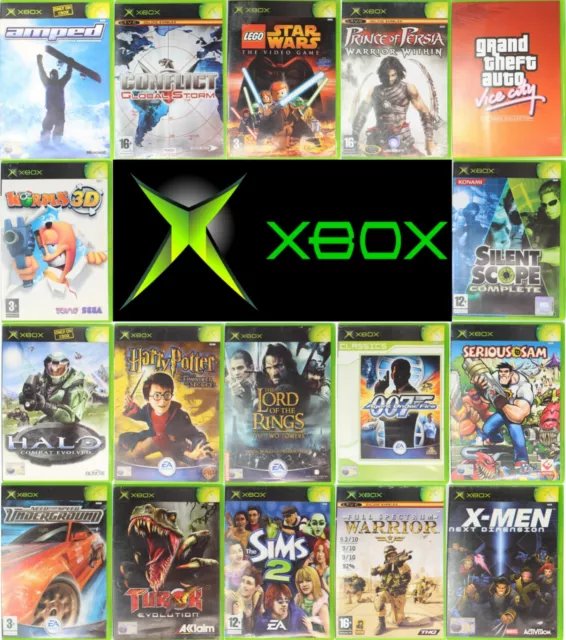Microsoft Xbox ORIGINAL Games - Pick Up Your Game Multi Buy Discount